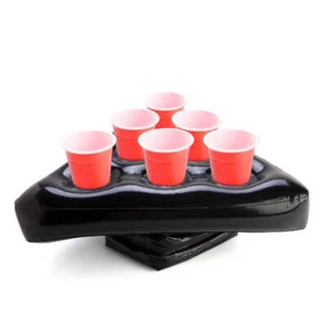 Juguete para beber Pong Hat para probar tu coordinación cabeza-ojo con un giro - Picture 1 of 3