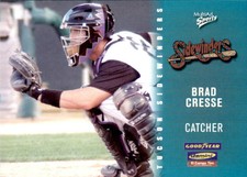2003 Tucson Sidewinders Multi-Ad #4 Brad Cresse Rancho Mirage California CA Card