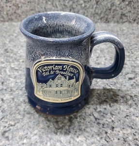 Deneen Pottery VICTORIAN HOUSE BED & BREAKFAST, SMITHS GROVE, KY Hand Thrown Mug - Picture 1 of 10