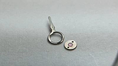 VACHERON 1003 REGULATOR FOR FLAT HAIRSPRING+UPPER CAP JEWEL W/END PIECE 301 311 - Image 1 of 4