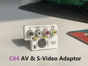 Adaptateur AV Commodore 64/128 - S-Vidéo Composite & 2ch Audio L/R - Photo 1/8