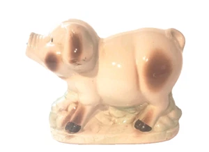 Vintage Ceramic Spotted Pig Figurine #4026 K’s Collection Brazil - Picture 1 of 7
