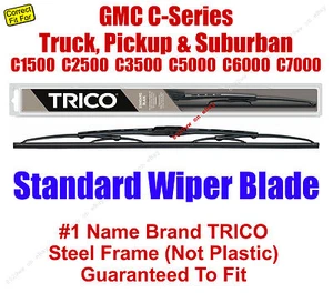 Wiper Blade (Qty 1) Standard fits 1979-1989 GMC C3500 C5000 C6000 C7000 - 30160 - Picture 1 of 1