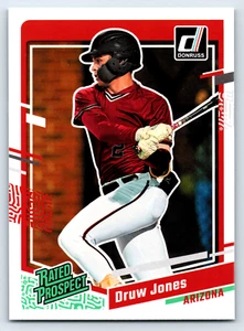 Tarjeta de béisbol Druw Jones Arizona Diamondbacks 2023 clasificación Donruss Prospect #59 - Imagen 1 de 2