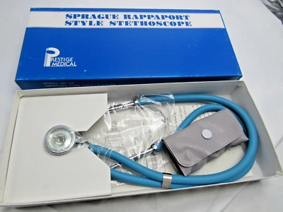 Sprague Rappaport Stethoscope Blue Model No. 105 Prestige Medical Vintage new - Image 1 of 4
