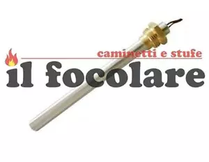 RESISTENZA ELETTRICA STUFA PELLET 420W 204mm 194mm 3/8 CT PASQUALICCHIO CLAM - Foto 1 di 1