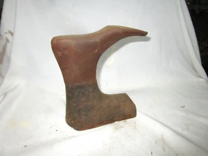 Antique vintage shoe cobbler's cast steel shoe last - Picture 1 of 6