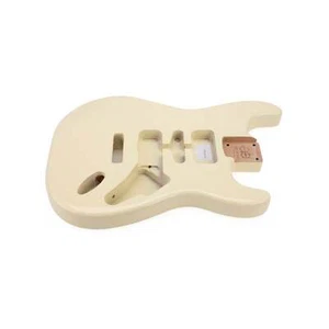 AE Guitars® S-Style Alder Replacement Guitar Body Vintage White - Picture 1 of 5