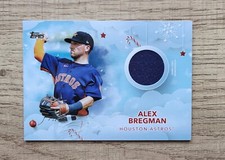 Alex Bregman - 2020 Topps Walmart Holiday Relic Game Used Jersey WHR-AB - Astros