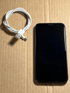 Apple iPhone XR - 128GB - Black (Unlocked) A1984 (CDMA + GSM) - Afbeelding 1 van 10