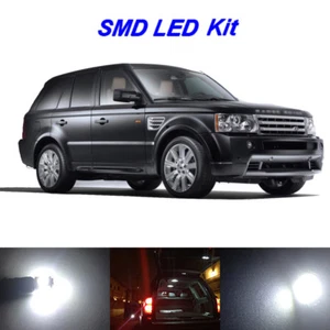 16 x White LED Interior Light Bulbs Package For 2006-2013 Range Rover Sport L320 - Picture 1 of 6
