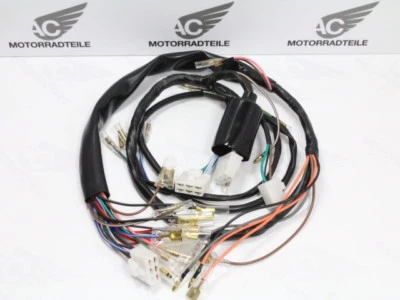 Yamaha XS 650 XS1 XS1B XS2 TX 650 cableado principal arnés reproducción telar Foto 1 de 3