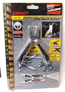 Coast Pro Line HD2899CP LED Micro Pliers Multi-Tool with Built-In Work Light - Picture 1 of 1