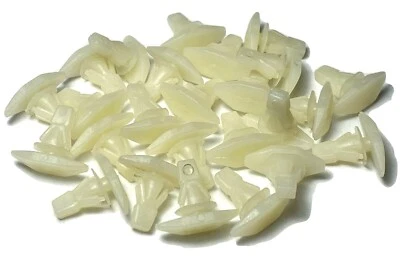 Door Weatherstrip Nylon Push Retainer Clips Fit 3/16 Hole (Qty-25) #1790 - Image 1 of 4