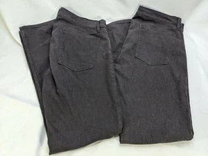 2 Pairs - HUDSON "Blake" Slim Straight - Grey Pants - Size 38x34 - Picture 1 of 6