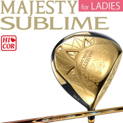 for Ladies MAJESTY maruman Golf Japan SUBLIME Hi-COR Gold DRIVER W1 TL930 - Image 1 of 4