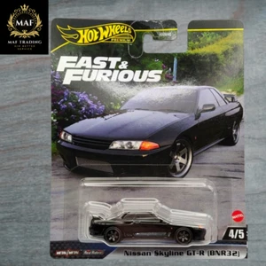 Hot Wheels Premium Nissan Skyline GT-R (BNR32) Fast And Furious 4/5 NUEVO - Imagen 1 de 3