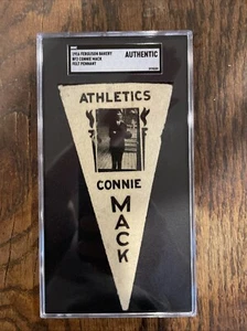 1916 Ferguson Connie MACK Bakery Felt Pennant - SGC A - POP 3 - Only 3 Graded! - Picture 1 of 2