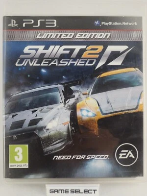 Shift 2 Unleashed Limitierte Auflage NEED FOR SPEED sony PS3 Pal - Komplett - Bild 1 von 4