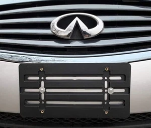 License Plate Tag Holder Mount Relocator Adapter Bumper Kit Bracket for INFINITI - Picture 1 of 15
