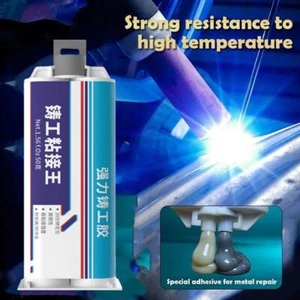 1XMetal Repair Paste Glues Industrial HEAT Resistance Gel Adhesive Cold Weld USN - Picture 1 of 11