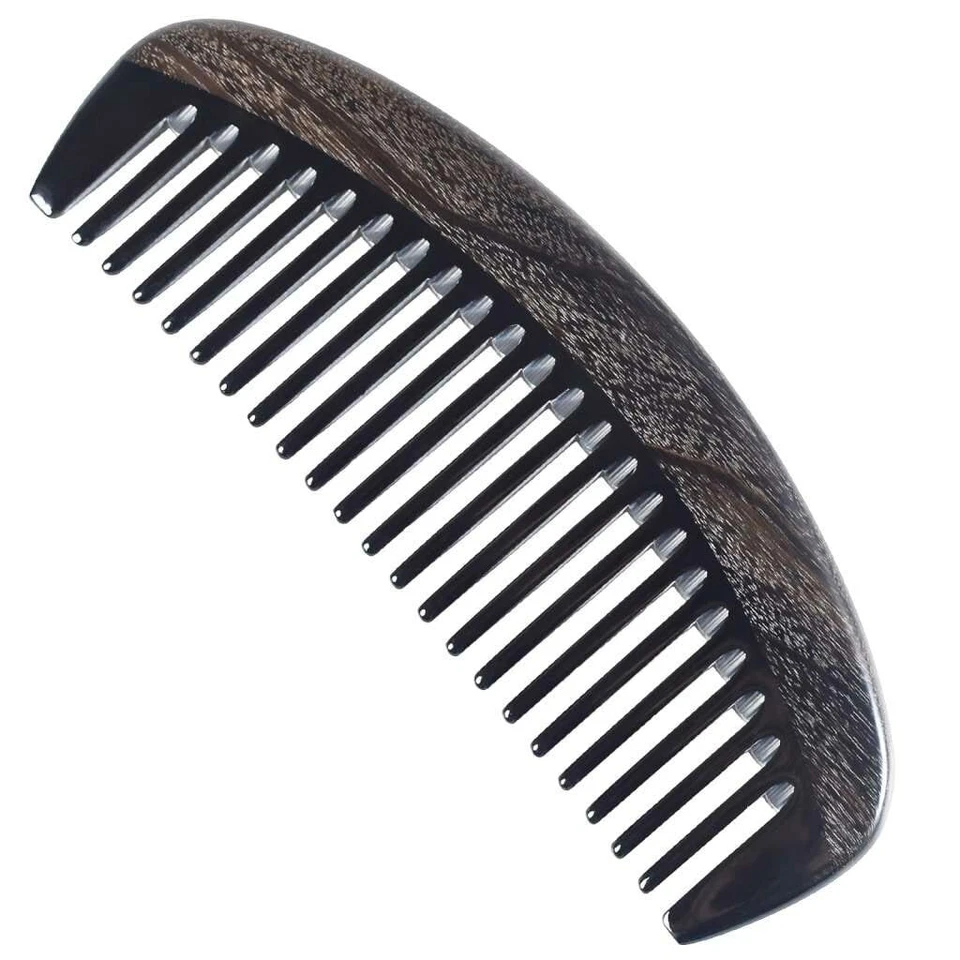 Onedor Handmade 100% Natural Chacate Preto Hair Wooden Combs - Image 1 of 1
