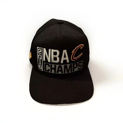 Cleveland Cavaliers Hat Cap Adidas 2016 NBA Champions Locker Room Snapback Cavs - Image 1 of 4
