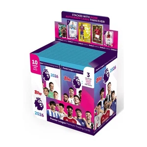 2025-26 Topps Premier League Debut Soccer Trading Cards 28 Pack Box (Retail) hot - Picture 1 of 10