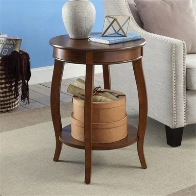 ACME Aberta End Table in Walnut - Image 1 of 3