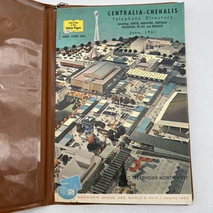 Seattle Weltausstellung Chehalis Centralia Telefon Buch Werbung - Bild 1 von 14
