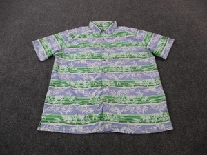 Columbia PFG Shirt Men 1X 2XL Leaf Print PFG Fish Performance Omni Shade Beach - Picture 1 of 12
