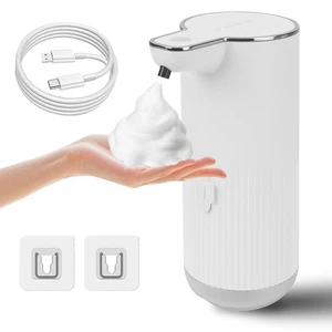 350ml  Auto Sensor Touchless Foaming Hand Dish Soap Dispenser Kitchen Bathroom - Picture 1 of 7