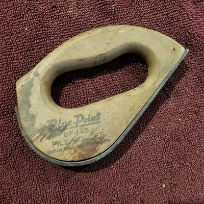 Archivo de cuerpo curvo con mango de madera Heller Blue-Point BF-145 Foto 1 de 4