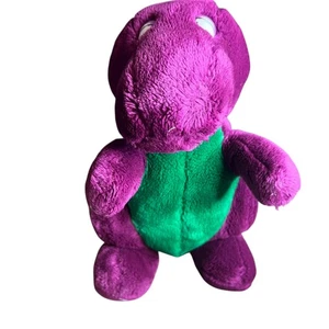 Vintage 1990 Barney The Dinosaur Closed Mouth 12in Plush Original Dakin Rare - Picture 1 of 12