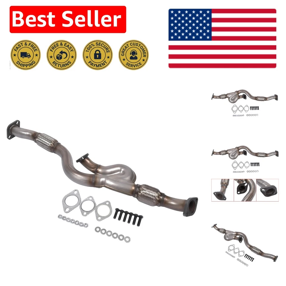 Front Flex Y Pipe Replacement for Hyundai Tucson & Kia Sportage 2.7L 2005-2008 - Изображение 1 из 4