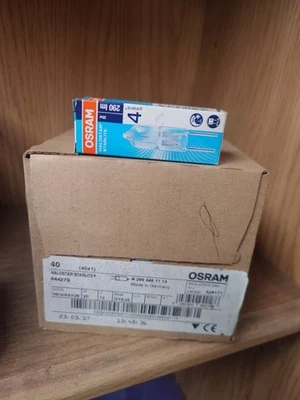Osram Halostar Starlite 20W 12V GY6.35 2800K Halogen Box Of 10 - Image 1 of 4