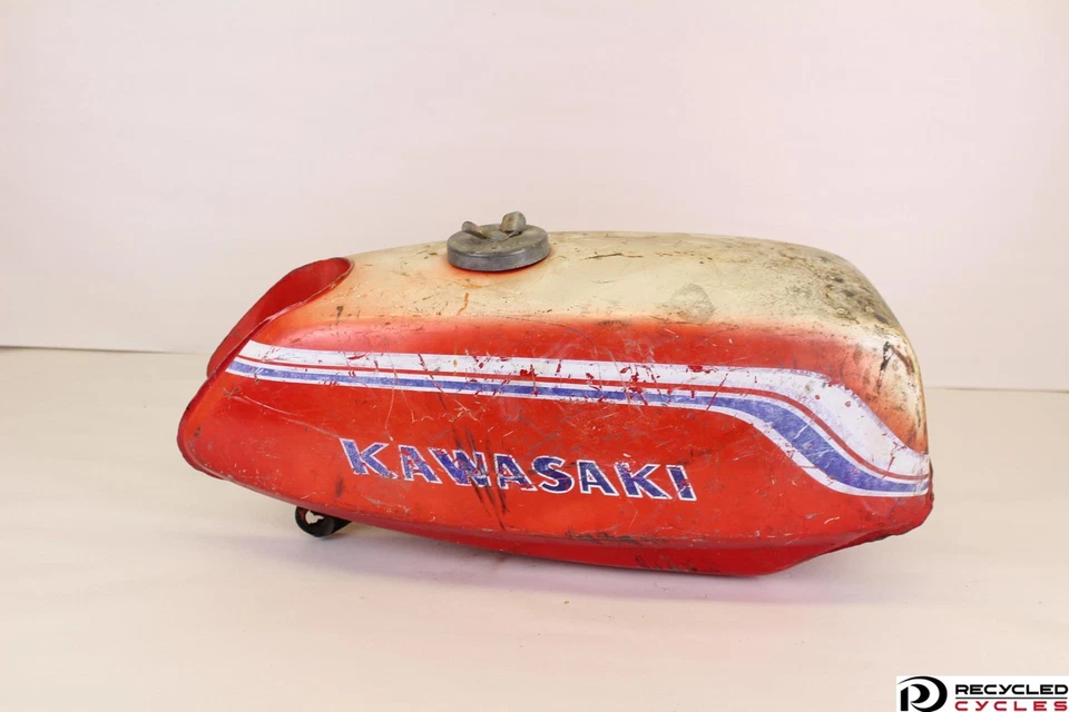 Kawasaki G3 1969-74 90cc tanque de gasolina combustible Foto 1 de 4