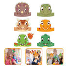  6 Pcs Dinosaur Birthday Hat Paper Child Party Hats for Kids Decoration Holiday