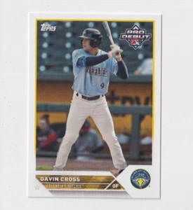 (7) Gavin Cross 2023 TOPPS PRO DEBUT ROOKIE LOT #PD-60 COLUMBIA FIREFLIES RC - Picture 1 of 1