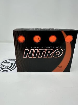 Pelotas de golf Nitro Ultimate Distance 12ct naranja NARANJA Foto 1 de 4