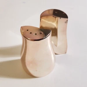 Newbury Besteck Kunststoff Salz Pfefferstreuer Set Rosa Gold Yin Yang Vintage - Bild 1 von 17