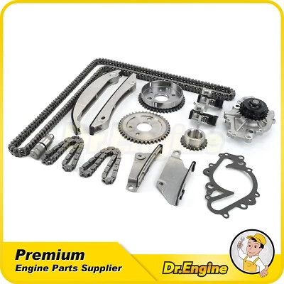 Timing Chain Kit (SBEC Cam) Water Pump Set Fit 00-04 Chrysler Sebring Dodge 2.7L - Image 1 of 4