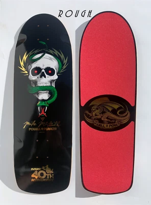 BLACK DIAMOND Die Cut Skateboard Grip Tape for Powell Peralta OG McGill skull & snake by Rough
