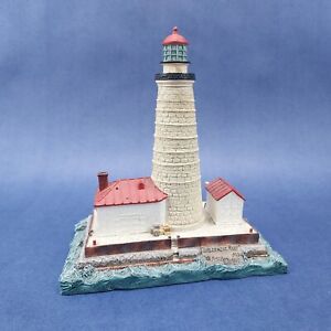 Harbour Lights HL 410 Spectacle Reef Michigan Lighthouse Signed ~ No Box