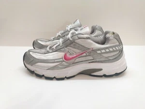 Womens Nike Initiator 394053-101 Running Shoe Pink Silver White BRS 1000 Size 7 - Picture 1 of 11