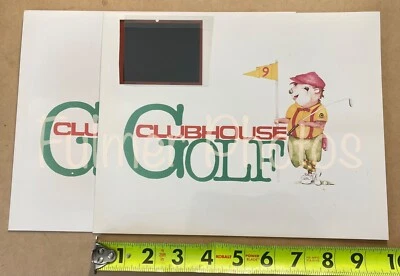 VTG 1960s CHIPPER Chipmunk HOLE #9 PHOTO 8x10 Clubhouse Golf Art Humor Decor COA - Image 1 of 4