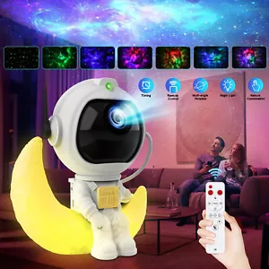 LED Astronaut Sternenhimmel Projektor mit LED Mondlampe Galaxy Sternenprojektor - Bild 1 von 12