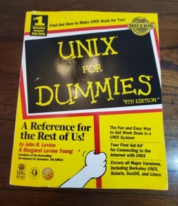 UNIX For Dummies By John R. Levine, Margaret Levine Young. 785555504196 - Picture 1 of 12