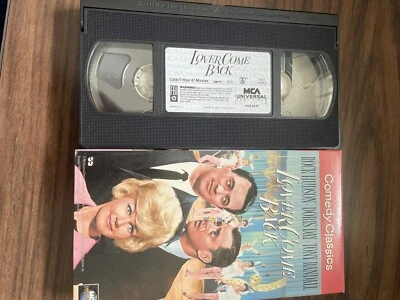 "Lover Come Back" (1961) ~ Rock Hudson - Doris Day - Tony Randall ~ VHS  - Image 1 of 3