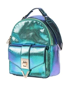 Ice Play By Iceberg  Iridescent Blue And Green Mini Backpack New With Tags - Picture 1 of 14